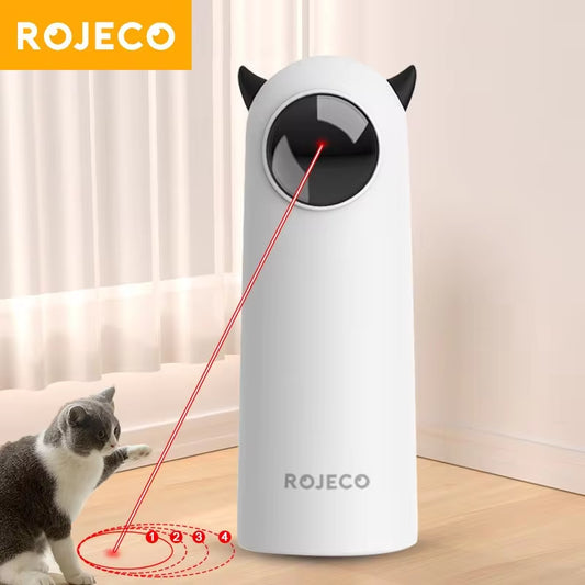 Automatic Cat Toy Interactive Smart Teasing Pet LED Laser Indoor Cat Toy